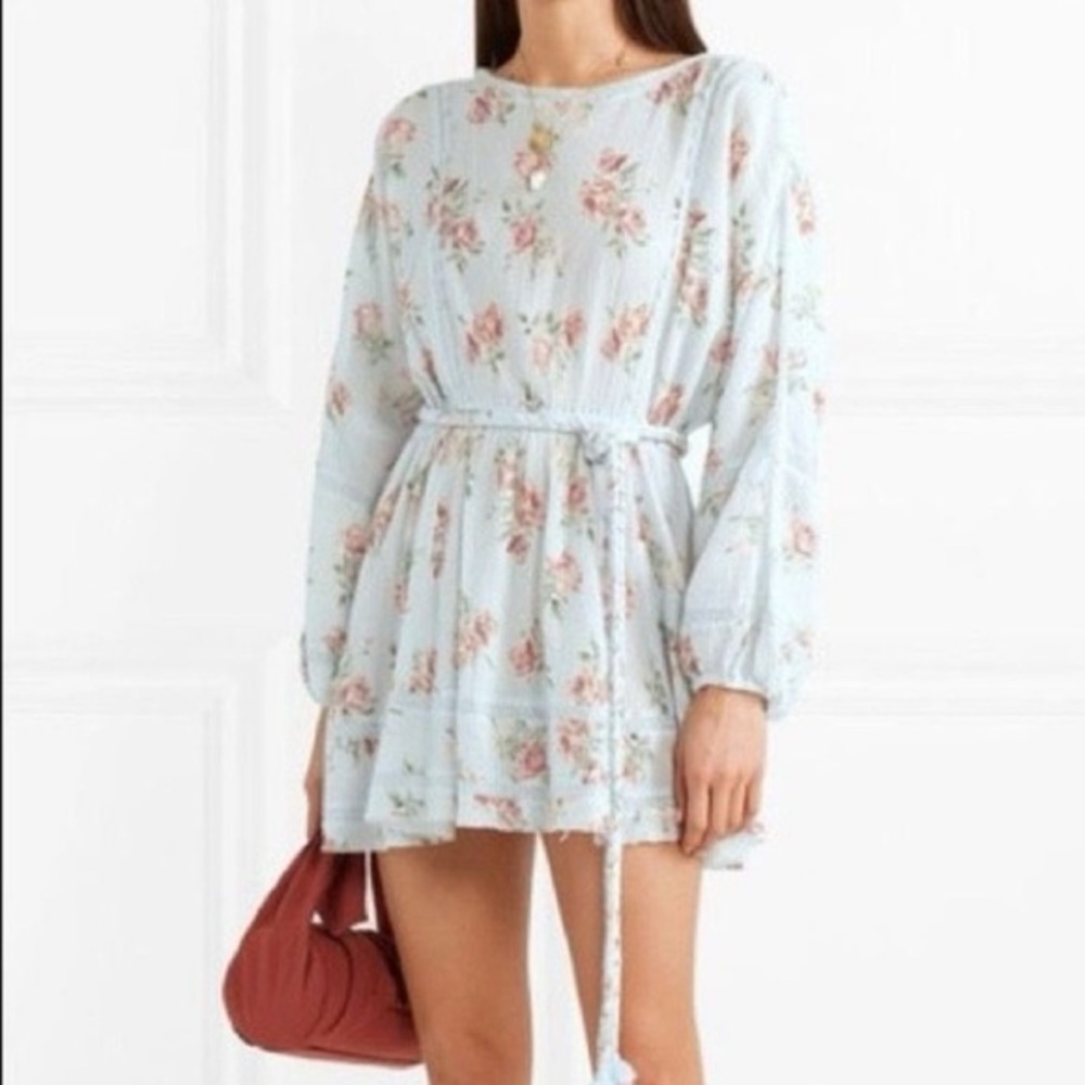 LoveShackFancy Noelle Mini Dress